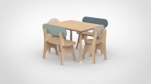 Tangara kindersetje retro 80 x 60 cm